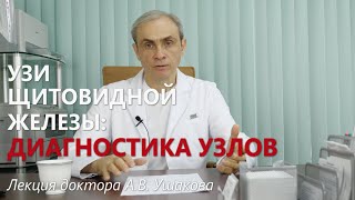 УЗИ щитовидной железы Узлы и Узловой зоб TIRADS Кровоток Протокол УЗИ Лекция доктора Ушакова [upl. by Teuton128]