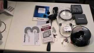 Raymarine ST60 Wind systeem met vaan transducer A22012P Unboxing [upl. by Shishko557]