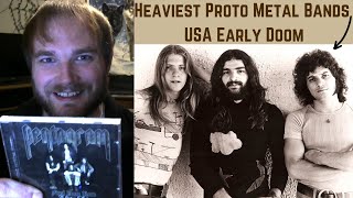 Pentagram First Daze Here REVIEW  Three Other Doom Pioneers [upl. by Ahen]