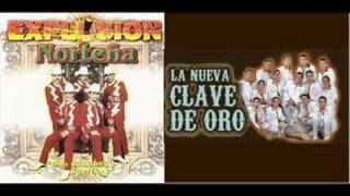 clave de oro vs explosion norteña  corrido del muletas 9 [upl. by Also]