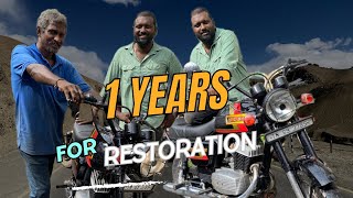 Yezdi roadking yezdisekar Restoration by jawa Sekar [upl. by Figueroa382]