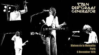 Van Der Graaf Generator live in Paris 6 December 1976 remastered [upl. by Jamin]