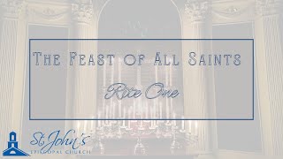 The Feast of All Saints  Rite One Holy Eucharist 800AM  3 November 2024 [upl. by Sisson]