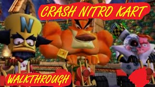 Crash Nitro Kart Walkthrough Android Alley Trophy PS2 Gameplay 14 [upl. by Alguire690]