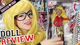 Monster High Clawdia Wolf Doll Review  KittiesMama [upl. by Bonucci]