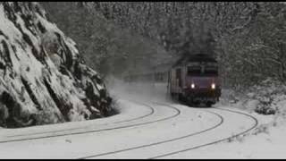 72074 toujours dans la neige [upl. by Levona]