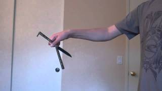 Balisong Tutorial Fan Rollover Intermediate [upl. by Adorl]