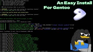 Gentoo An 𝓔𝓪𝓼𝔂 Install [upl. by Paulson]