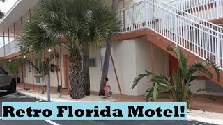 The Local  St Augustine Retro Florida Motel with a Cool Vibe Restored Vintage Hotel Tour Review [upl. by Seuqramed]