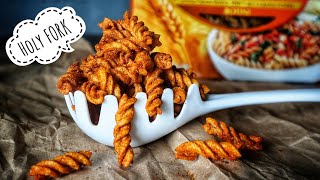 AMAZING Cheesy quotDoritoquot Pasta Chips Recipe  Super CRISPY [upl. by Savitt]