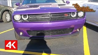 2017 DODGE CHALLENGER PLUM CRAZY WALKAROUND [upl. by Velasco852]