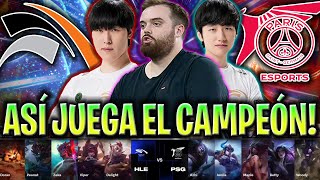 IBAI CASTEA AL CAMPEÓN DE LA LCK😱OTRO NIVEL  HLE vs PSG WORLDS SWISS STAGE 2024 IBAI ESPAÑOL [upl. by Retsehc987]