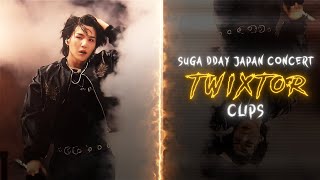 HD YOONGI DDAY JAPAN CONCERT TWIXTOR CLIPS   mega link [upl. by Lark]