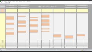 Terminplaner Terminkalender Terminbuch Planungssoftware [upl. by Parsaye]