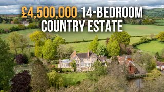 £45 Million Country Estate with 33 Acres and 14 Bedrooms  Property Tour [upl. by Cleve]