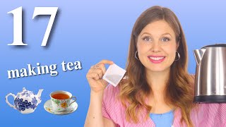 Are you a tea person  American English Lesson 17 [upl. by Enelie]