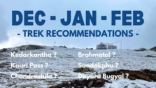 Best Himalayan SNOW TREKS in INDIA  My Ultimate recommendations for beginner Winter Treks in India [upl. by Cacilia]