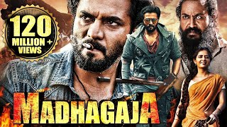 MADHAGAJA 2022 New Released Full Hindi Dubbed South Movie  Srii Murali Jagapathi Babu Ashika R [upl. by Hastings986]