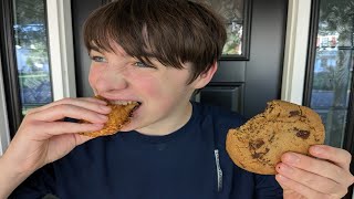 Reviewing Costcos Chicken Bake And Double Chunk Chocolate Cookie [upl. by Suisyola]