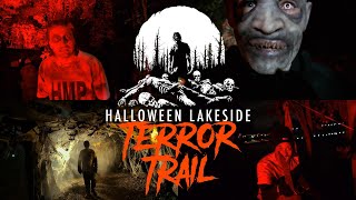 HALLOWEEN LAKESIDE TERROR TRAIL  PARTRIDGE LAKES  WARRINGTON  WALKTHROUGH amp REVIEW [upl. by Giacinta760]