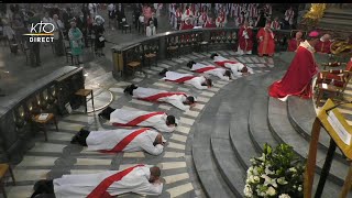 Ordinations sacerdotales du Diocèse de Paris [upl. by Llerahs339]