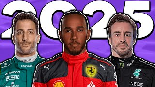 Bold Predictions for the 2025 Formula 1 Driver Lineups [upl. by Tala333]