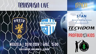 LIVE  Pasja Krosno  Beniaminek Krosno  20102024  Klasa quotBquot Krosno  nażywo derby [upl. by Fradin293]