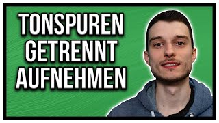 Streamlabs OBS Tonspuren getrennt aufnehmen Audio auf 2 Spuren packen [upl. by Aznofla]