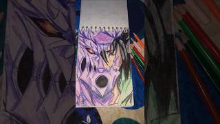 I draw sasuke with his susano Rankemart [upl. by Seale86]