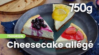 Recette cheesecake healthy au fromage blanc  750g [upl. by Tony981]