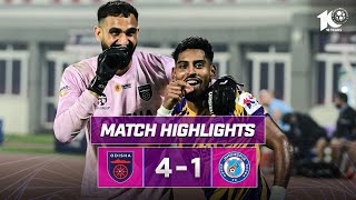 Match Highlights  Odisha FC 41 Jamshedpur FC  MW 12  ISL 202324 [upl. by Aekim648]