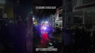 parigi bonalu totela celebration program SF lighting16 and pailwansound [upl. by Asserac200]