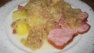 Thermomix TM 31  All in One  Sauerkraut mit Kassler und Kartoffeln [upl. by Tiphany]