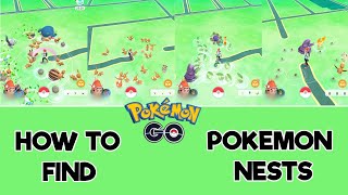 How to find Pokémon Nests in Pokémon Go [upl. by Tizes]