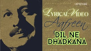 Dil Ne Dhadkana Official Lyric Video  Pankaj Udhas  Aafreen Vol 1 [upl. by Atsiuqal338]