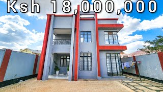 Inside a Ksh 18000000 Modern Contemporary 3 levels 5 bedrooms home for SALE [upl. by Anemix745]