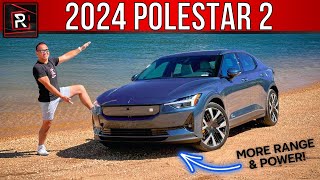 The 2024 Polestar 2 Is A More Compelling Premium Electric Luxury Sedan [upl. by Annavahs]