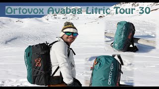 🏅Ortovox Avabag Litric Tour 30 lo zaino antivalanga perfetto  ⛷️❄️🛬 [upl. by Hiroshi]