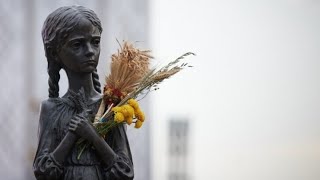 Gedenken an die Schrecken des Holodomor in der Ukraine [upl. by Rodablas]