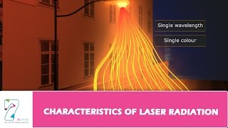 CHARACTERISTICS OF LASER RADIATION  2 [upl. by Hedaza]