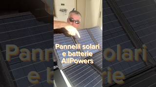 Proviamo i pannelli solari e gli accumulatori AllPowers ☀️ allpowersjapan allpowers energia [upl. by Oirevas]