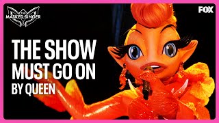 Goldfish Performs quotThe Show Must Go Onquot by Queen  Season 11  The Masked Singer [upl. by Sturdivant]