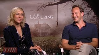 The Cast of The Conjuring on Working on a Horror Movie [upl. by Rosenkrantz]