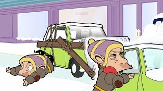 A Cold and Icy Day For Mr Bean  Mr Bean Animated  Full Episode Compilation  Mr Bean World [upl. by Anilas]