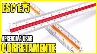 saiba como usar escalímetro 1 para 75 [upl. by Noit]