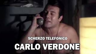 CARLO VERDONE  SCHERZO TELEFONICO  UN SACCO BELLO [upl. by Ahseya291]