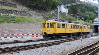 RhB Historic Überführungs bzw Hochzeitszug mit TW ABe 44 Nr 501 ABe 44 I 3034 17062023 [upl. by Belmonte845]