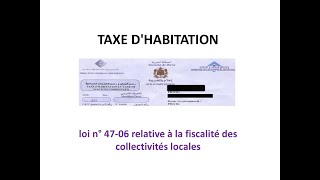 La taxe dhabitation au Maroc [upl. by Nozicka]