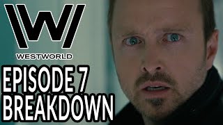 WESTWORLD Season 3 Episode 7 Breakdown Theories and Details You Missed Calebs Past Revealed [upl. by Aneerahs757]