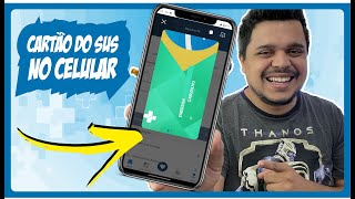 Como TIRAR o CARTÃO do SUS pelo CELULAR [upl. by Tihom575]